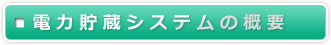 電力貯蔵システムの概要